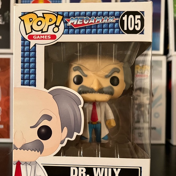 Dr. Wily Mega Man Funko Pop #105